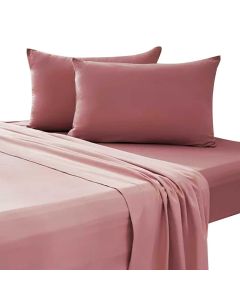 SABANA SOFT TOUCH 2 PLAZAS ROSA-VIEJO
