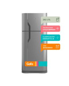 HELADERA HGF358AFP 282 L C/FREEZER