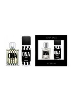 SET PERFUME 50ml + DESORONTATE 160ml ONA MEN